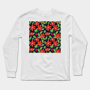 Floral Harmony Long Sleeve T-Shirt